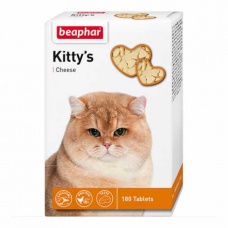 Kitty's + Cheese для кошек (Беафар), уп. 75 и 180 таб.