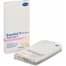 BRANOLIND N  - Повязки с перуанским бальзамом (стерильные): 10 х 20 см, 30 шт.