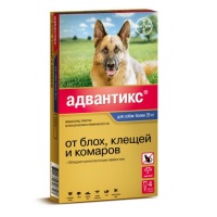Адвантикс (Байер) для собак более 25кг, пип 4мл (4 пип/уп)