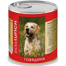 Dog Lunch кон.для собак Говядина